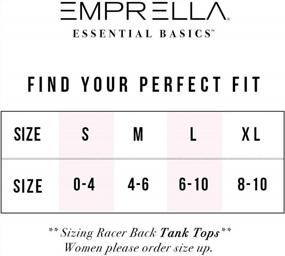 img 1 attached to Ribbed Racerback Tank Tops For Women - Pack Of 3 Emprella Tanks