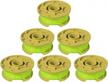thten replacement trimmer spool for ryobi one plus cordless trimmers - 11ft of 0.080" line refills - weed wacker auto-feed - compatible with 18v, 24v, and 40v models logo