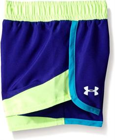 img 1 attached to 👧 Active Girls' Clothing: Under Armour Toddler Short for Little Girls