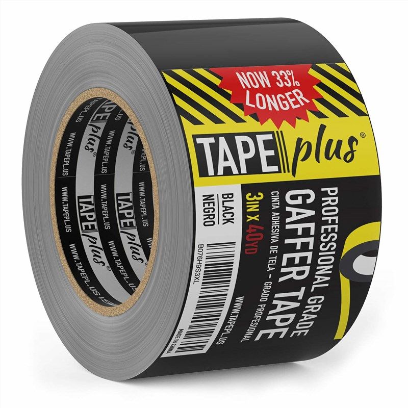 XFasten Super Strength Duct Tape, Black, 2 x 50 Yards, Indoor and Outdoor  Duct Tape for School and Industrial Use- Waterproof and Weatherproof:  : Industrial & Scientific