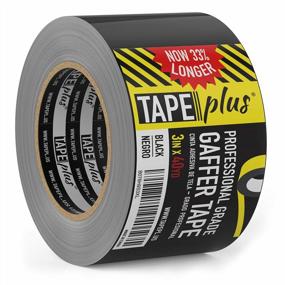 img 4 attached to Gaffer Tape Roll - Extra Large Size! 3 Inch X 40 Yards (120 Feet) Black Tape For A Wide Range Of Applications - Durable And Versatile Tape For Gaffing, Ducting, Binding, Flooring And More
