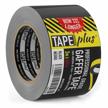 gaffer tape roll - extra large size! 3 inch x 40 yards (120 feet) black tape for a wide range of applications - durable and versatile tape for gaffing, ducting, binding, flooring and more logo