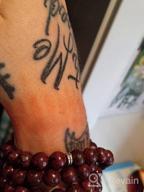 картинка 1 прикреплена к отзыву GVUSMIL 8мм 108 Mala бусины Wrap браслет ожерелье - Йога шарм браслет с натуральными самоцветами для женщин и мужчин от Kyle Pickett