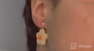img 1 attached to 12 Pairs Cute & Funny Aesthetic Earrings Clip On Sets For Women Girls - Hypoallergenic Non Pierced Jewelry By Sailimue review by Brannan Mclemore