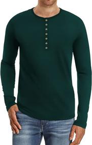 img 3 attached to Stylish And Practical: PEGENO Men'S Short Sleeve Workwear T-Shirt With Handy Pockets