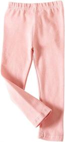 img 2 attached to 👧 Active Girls' Clothing: Toddler Pajamas with Crewneck and Thermal Underwear