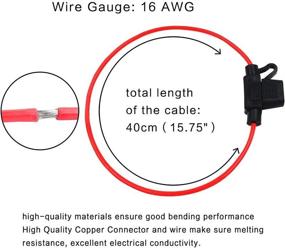 img 1 attached to 10Pcs Inline Holders Automotive Holder