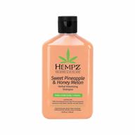 hempz sweet pineapple & honey melon herbal shampoo, 8.5 oz logo