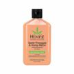hempz sweet pineapple & honey melon herbal shampoo, 8.5 oz logo