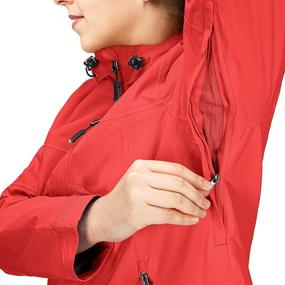 img 1 attached to 🌧️ Stay Dry in Style: 33,000Ft Raincoats - Lightweight, Waterproof Women's Clothing