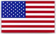 american flag decal window clings logo