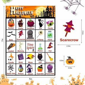 img 2 attached to Spooky Fun For All Ages: Officygnet'S 40-Player Halloween Bingo Game Card For Parties, Classrooms, And Family Activities