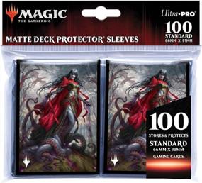 img 1 attached to Magic: The Gathering - (Modern Horizons 2) 100 Count Sleeves V3 Featuring Geyadrone Dihada - Protect Your Cards With Ultra Pro ChromaFusion™ Technology