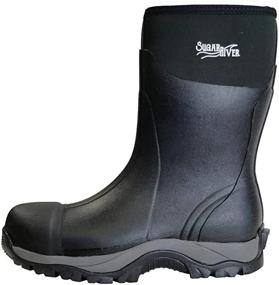 img 4 attached to Durable And Comfortable Sugar River Composite Toe Chore Boots By Gemplers-12 Inch