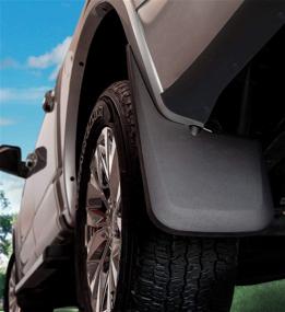 img 1 attached to 🚗 Mud Guards фронта Husky Liners, черные (56661) для Ford Escape 2008-2012 с интегрированной боковой ступенькой, Mercury Mariner 2008-2011 с интегрированной боковой ступенькой - 2 штуки.