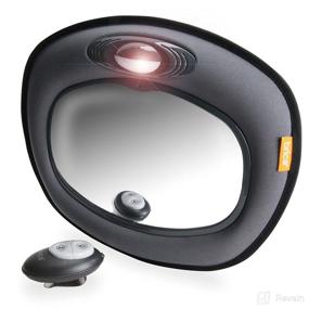 img 1 attached to Premium Munchkin Brica Day & Night Light Musical Car Mirror: Crash Tested, Shatter Resistant - Grey