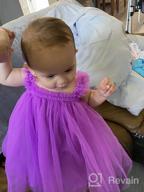 img 1 attached to 👗 Adorable LYXIOF Baby Girls Tutu Dress: Long Sleeve/Sleeveless Princess Tulle Sundress review by Miriam Hettich