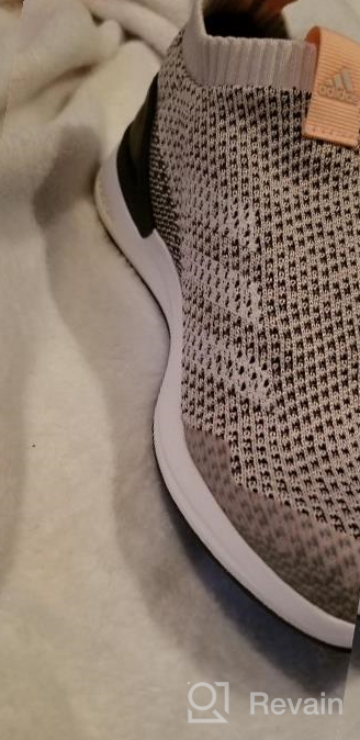 img 1 attached to 👟 Unisex Adidas RapidaRun Laceless Running Shoes for Athletic Girls review by Victor Hurvitz