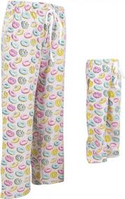 img 1 attached to 🌙 Stylish Men's Pajamas with Unique Baby Hanukkah Print for Comfortable Sleep & Lounge