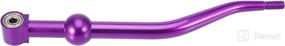 img 1 attached to 🚗 Enhance your Driving Experience with X AUTOHAUX Car Short Throw Shifter Replacement Kit for Honda Civic, CRX, and Acura Integra - 1988 to 2000 Models - Vivid Purple Upgrade