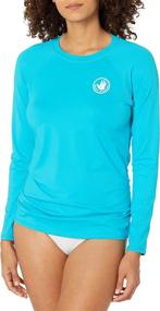 img 2 attached to Body Glove Womens Smoothies Rashguard Women's Clothing ~ Swimsuits & Cover Ups