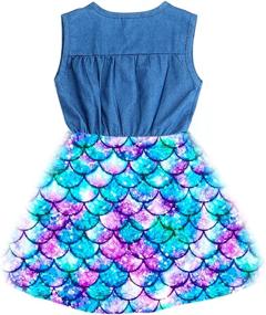 img 3 attached to NNXX Sleeveless Dinosaur Playwear Dresses Girls' Clothing : Dresses