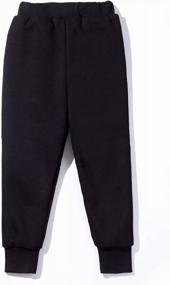 img 2 attached to Toddler Girls Plus Velvet Thickening Winter Fleece Jogger Snow Pants - Keep Warm With Fruitsunchen!