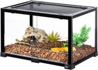 🦎 oiibo 25 gallon reptile terrarium: versatile glass tank for reptiles, bearded dragons, snakes & more logo