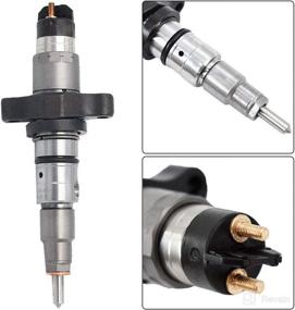 img 1 attached to Automotive Aftermarket Diesel Fuel Injector for 04-09 Dodge Ram Cummins 5.9L | 0445120238 0986435505 Common Rail Diesel Inject