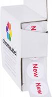 chromalabel 0,75-дюймовые круглые этикетки для продажи, 1000 шт./коробка-диспенсер, отпечатаны: новые логотип