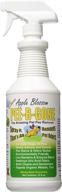 say goodbye to pet pee with pet pee be gone apple blossom spray, 32 oz. logo