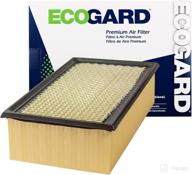 🚗 ecogard xa5446 premium engine air filter for ford f-250/f-350 super duty 7.3l diesel & excursion 7.3l diesel (2000-2003) логотип