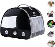 🐾 portable small animal cage carrier bag - lwymx guinea pig, hamster, hedgehog, rat & more pet carrier logo