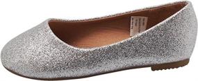 img 3 attached to 👧 NORTY Little Glitter Ballet 40088 2MUSLittleKid Girls' Shoes: Stylish Flats for Girls