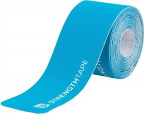 img 2 attached to 🏋️ StrengthTape Kinesiology Tape - 5M Precut K Tape Roll - Premium Athletic Tape for Support and Injury Prevention - Available in Various Colors
