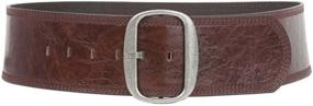 img 2 attached to Womens Tone Tone Stitching Contour Women's Accessories : Belts
