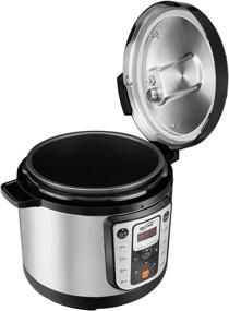 img 3 attached to Housmile 6 Qt 7-In-1 Multi-Use Programmable Pressure Cooker For Ribs, Rice, Bean, Cake & Poultry 1000 Watts