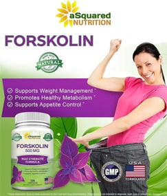 img 2 attached to 💪 Forskolin 500mg Max Strength: The Ultimate Natural Supplement for Rapid Weight Loss - 120 Capsules