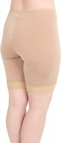 img 3 attached to Undersummers Womens Slip Shorts Prevent Thigh Chafing Stay-Put Full Coverage (Small - Plus 5X)
