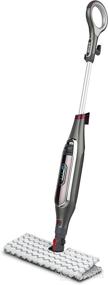 img 4 attached to 🧼 Genius Hard Floor Cleaning System Pocket Steam Mop, Shark S5003D Burgundy/Gray