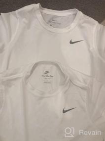 img 3 attached to 👕 Короткорукавная футболка Nike Youth Legend (YM, черная): Прочная и стильная спортивная одежда для молодых атлетов