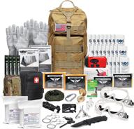 be ready for disasters: everlit 72-hour earthquake bug out bag emergency survival kit for family logo