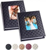 small photo album 4x6 2pack logo