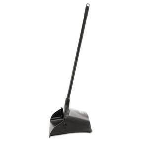 img 3 attached to 🧹 FG253100BLA Rubbermaid Commercial Executive Series™ Lobby Pro® Dustpan with Long Handle - Black