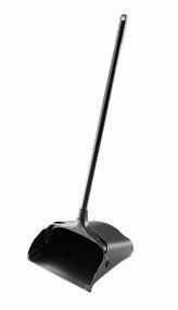 img 4 attached to 🧹 FG253100BLA Rubbermaid Commercial Executive Series™ Lobby Pro® Dustpan with Long Handle - Black