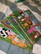 картинка 1 прикреплена к отзыву Tepsmigo Wooden Jigsaw Puzzles Set For Kids - 4 Pack, 100 Pieces Each, Preschool Learning Toys For Boys And Girls от William Burnett