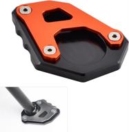 nicecnc black kickstand extension plate for ktm 🛡️ 690 smc r/eenduro r 2019-2021,1050 1090 1190 1290 adventure 2014-2020 логотип