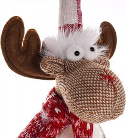 img 2 attached to Add Holiday Cheer With GMOEGEFT'S Rudolph & Moose Reindeer Lights - Xmas Decoration Pack Of 2