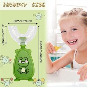 img 3 attached to Toothbrush Children Silicone Whitening Massage