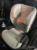 img 1 attached to 🚗 JUNION Croco Car Seat: Group 2/3 (15-36 kg), Isofix, Grey - Top Choice for Safety and Style review by Dng Quc Hng ᠌